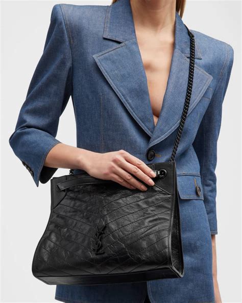 ysl denim niki|ysl niki shopper.